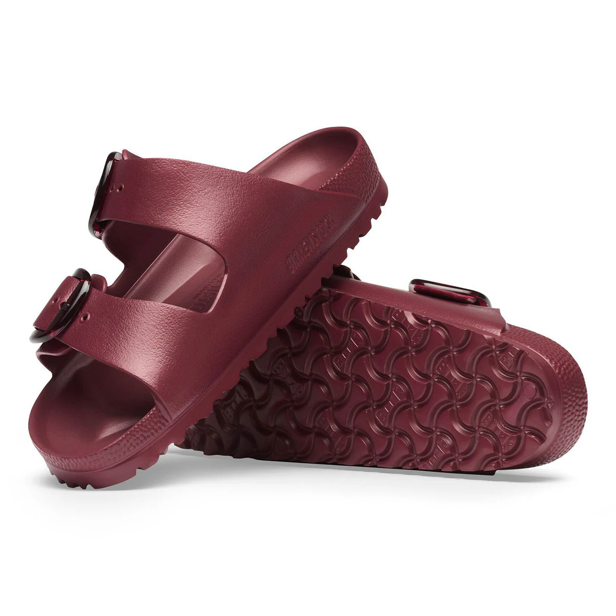 Birkenstock Womens Arizona Big Buckle EVA Sandals Shoes - Zinfandel - Image 4