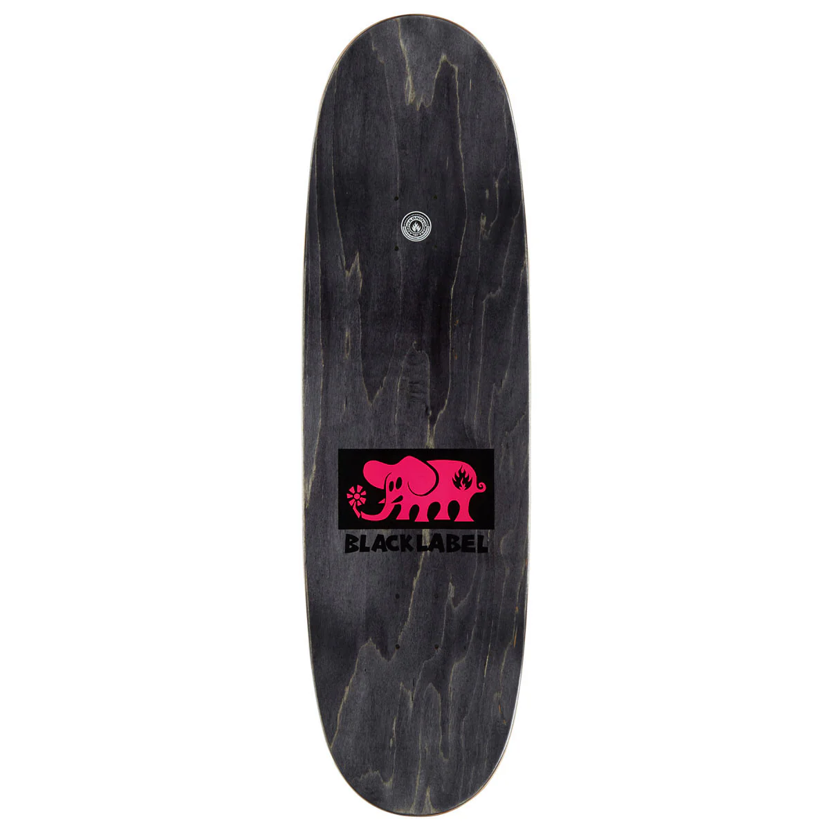 Black Label Elephant Block Tugboat Shape Skateboard Complete - Pink - 9.50" - Image 2