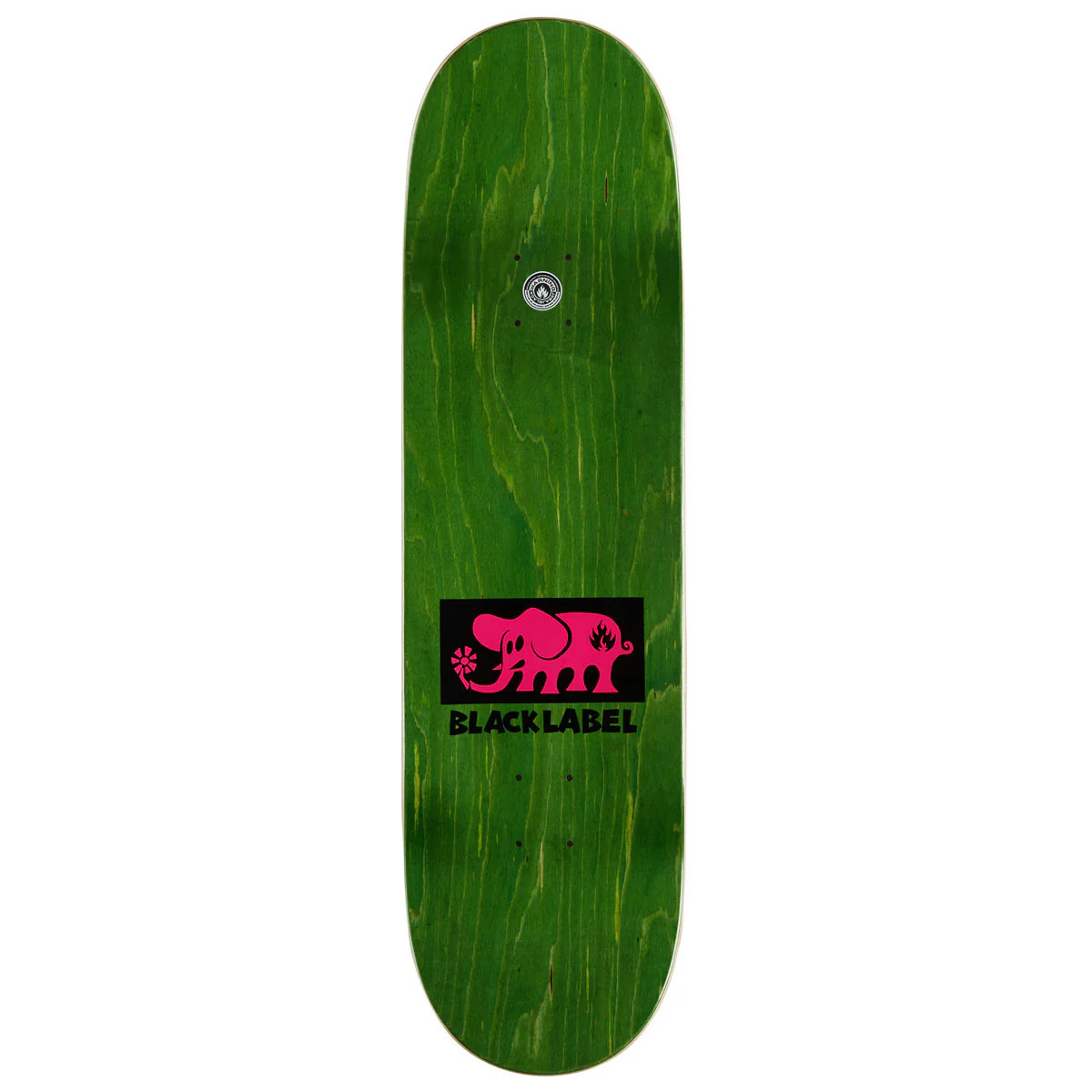 Black Label Elephant Block Skateboard Complete - Pink - 9.00" - Image 2