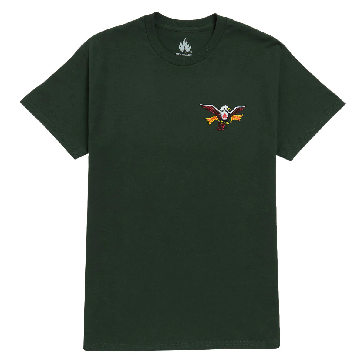 Black Label Matt Hensley Wingtips T-Shirt - Forest Green - Image 2