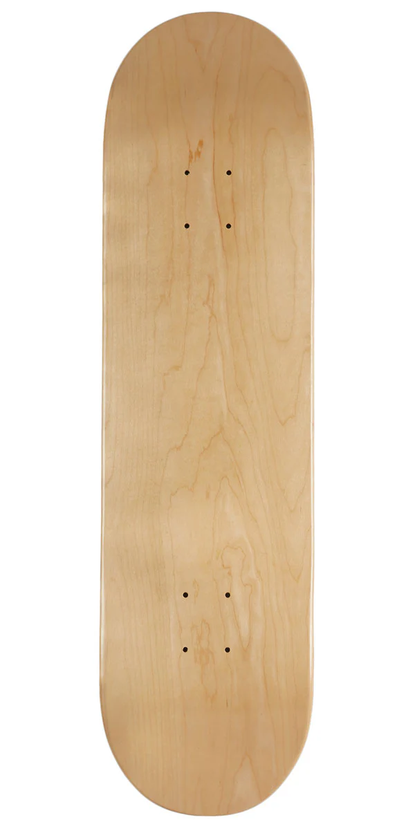 Blank Maple Skateboard Deck - 8.125"