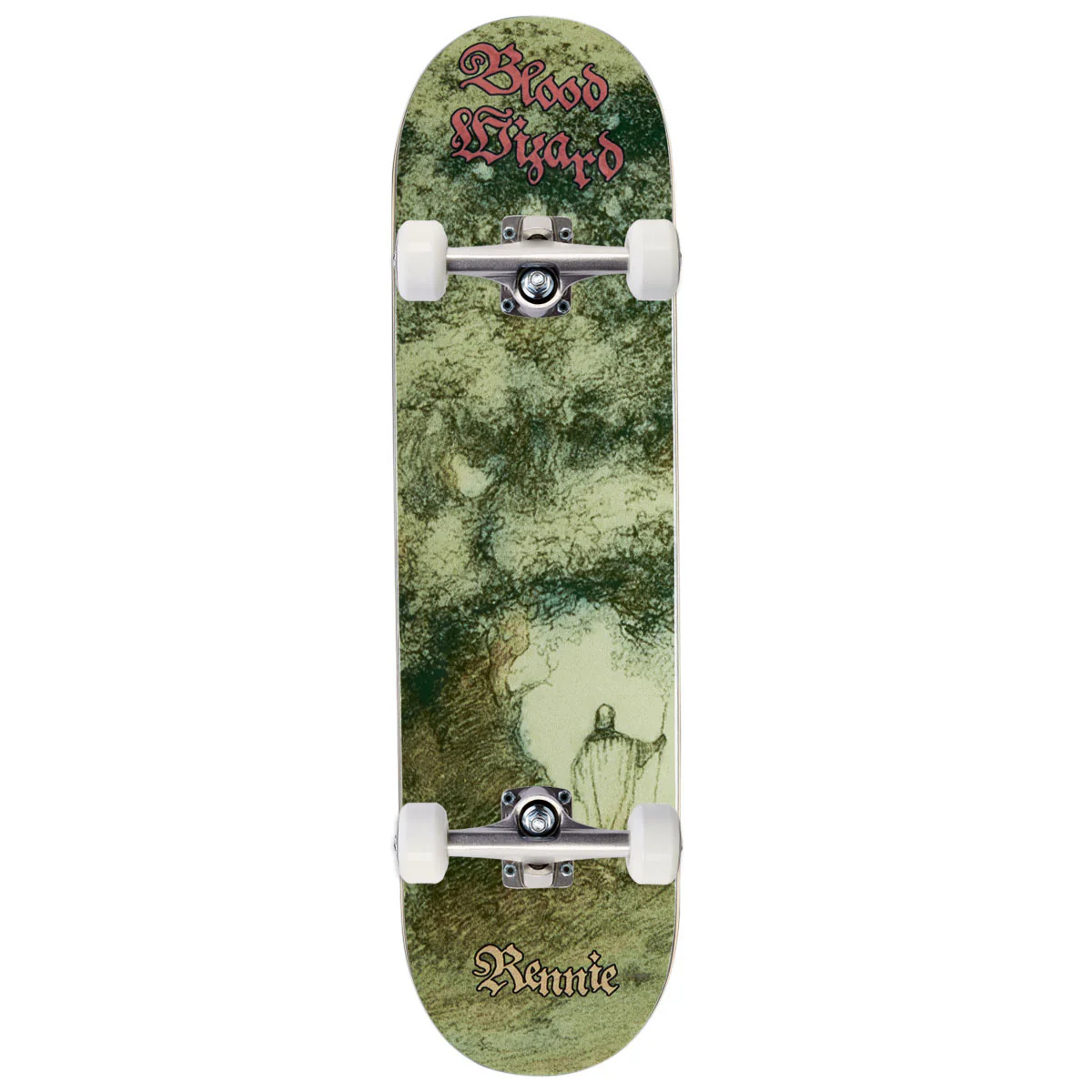 Blood Wizard Stronghold Rennie Adler Skateboard Complete - 8.25"