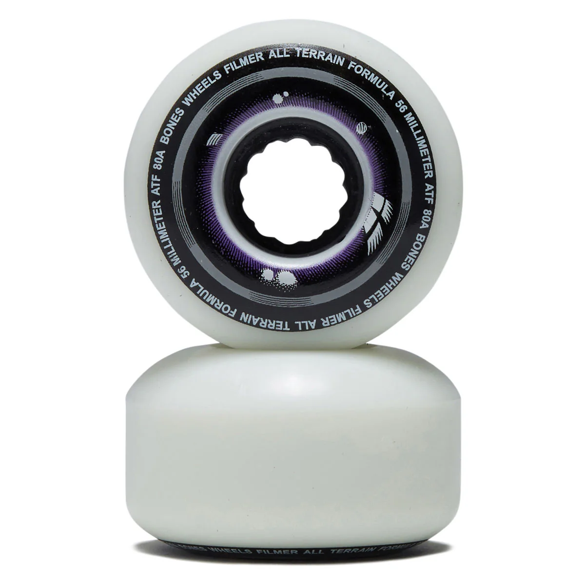 Bones ATF Filmers 80a Skateboard Wheels - 56mm - Image 2