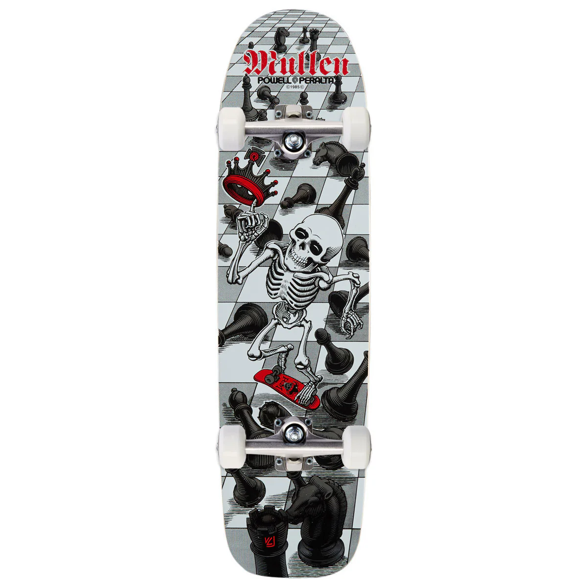 Bones Brigade Rodney Mullen Series 17 Skateboard Complete - White - 7.40"