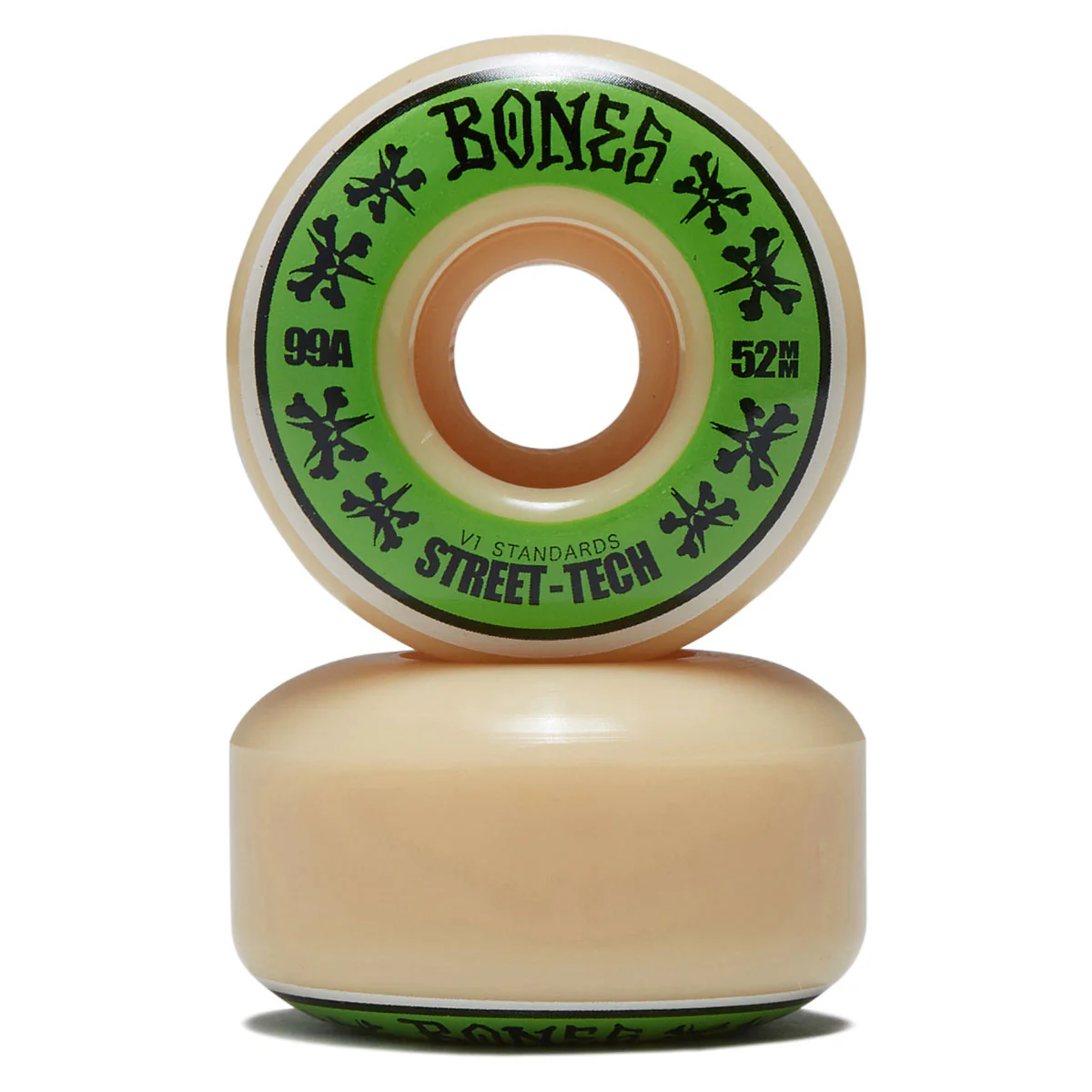 Bones STF Standards 99a V1 Skateboard Wheels - 2026 - 52mm - Image 2