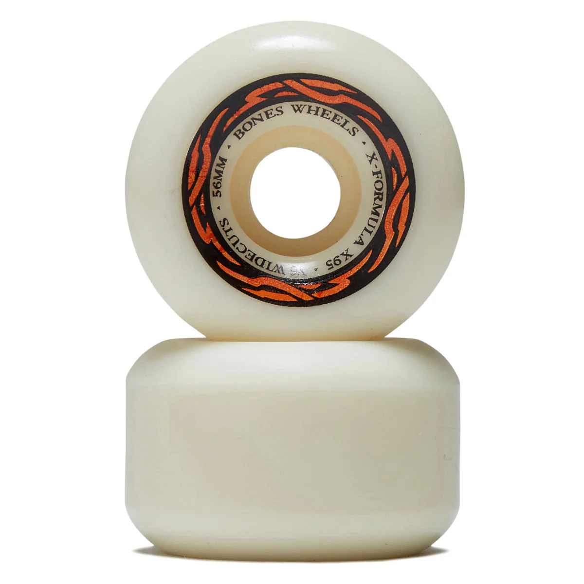 Bones X-Formula Widecuts 95a V6 Wide-Cut Skateboard Wheels - 56mm - Image 2