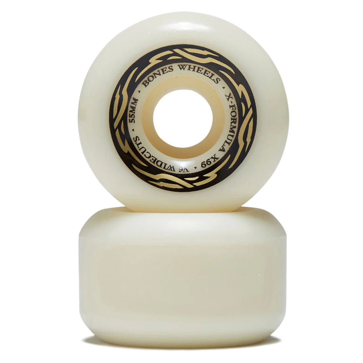 Bones X-Formula Widecuts 99a V6 Wide-Cut Skateboard Wheels - 55mm - Image 2