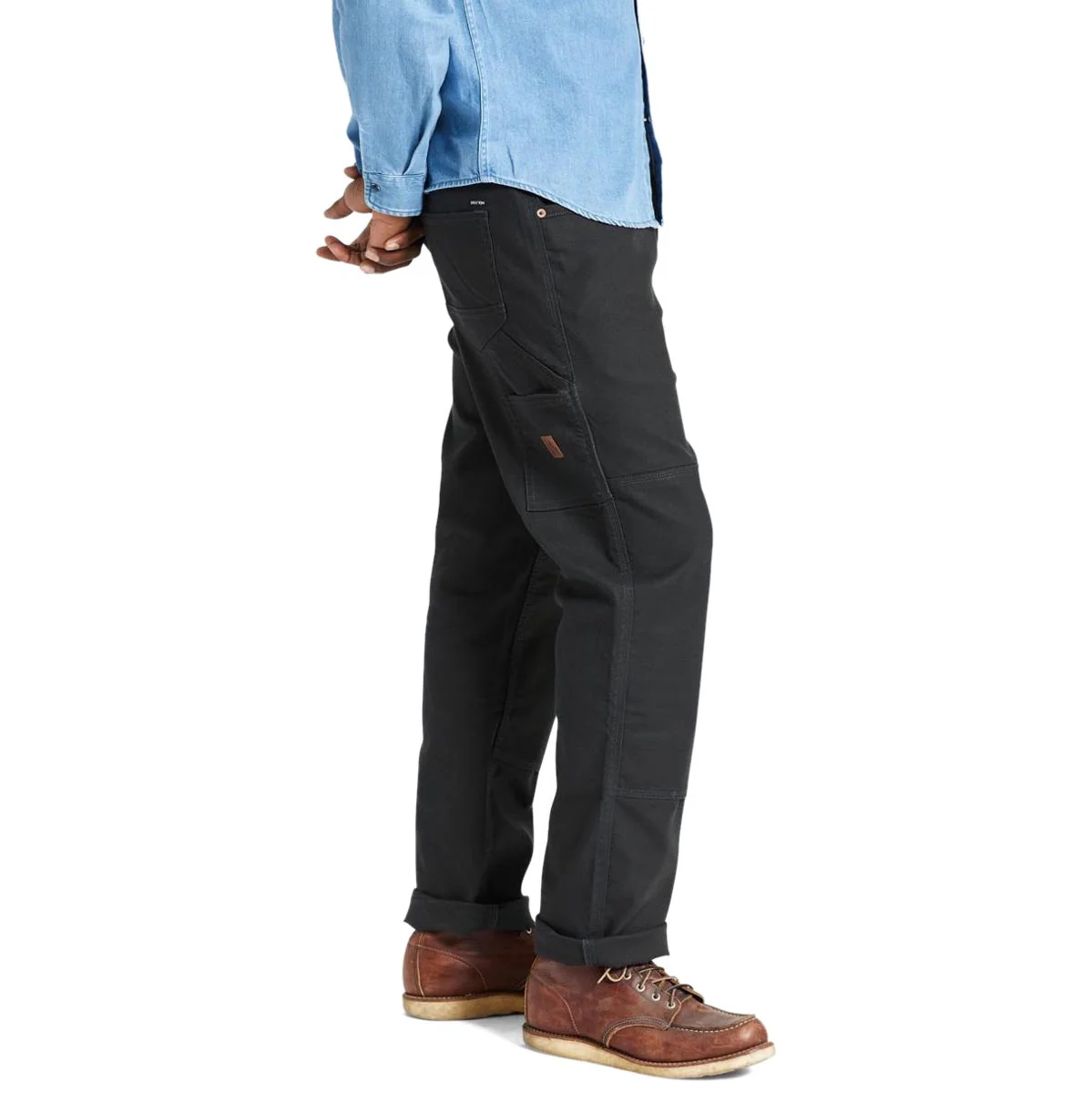 Brixton Builders Carpenter Pants - Washed Black - Image 2