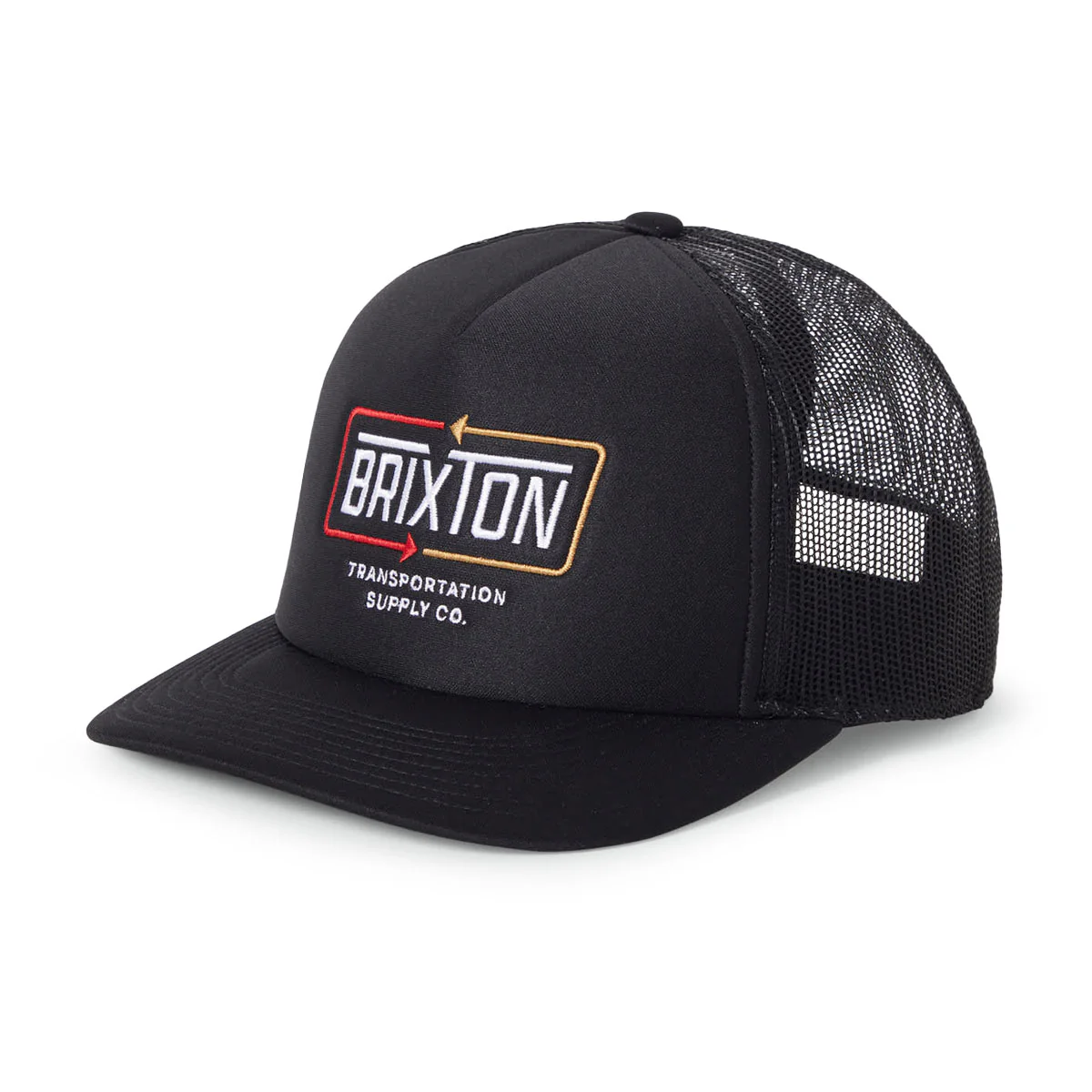 Brixton Caldwell Np Hp Trucker Hat - Black/Black