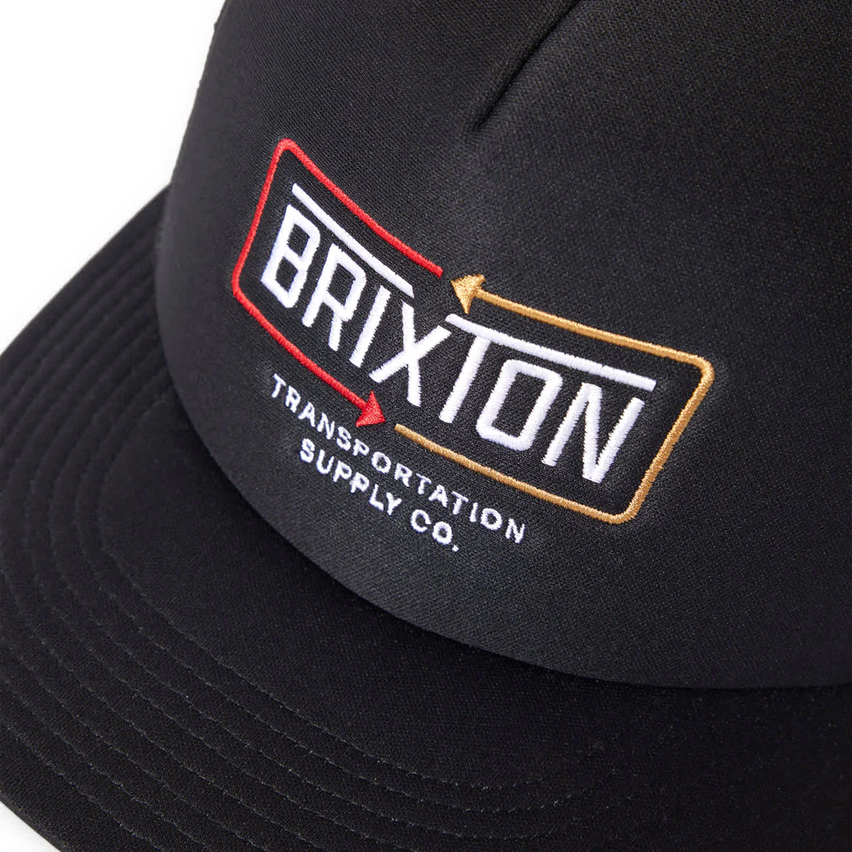 Brixton Caldwell Np Hp Trucker Hat - Black/Black - Image 3
