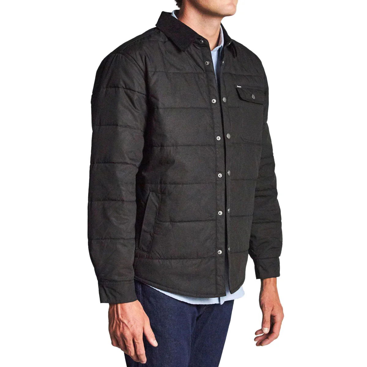 Brixton Cass Jacket - Black/Black - Image 2