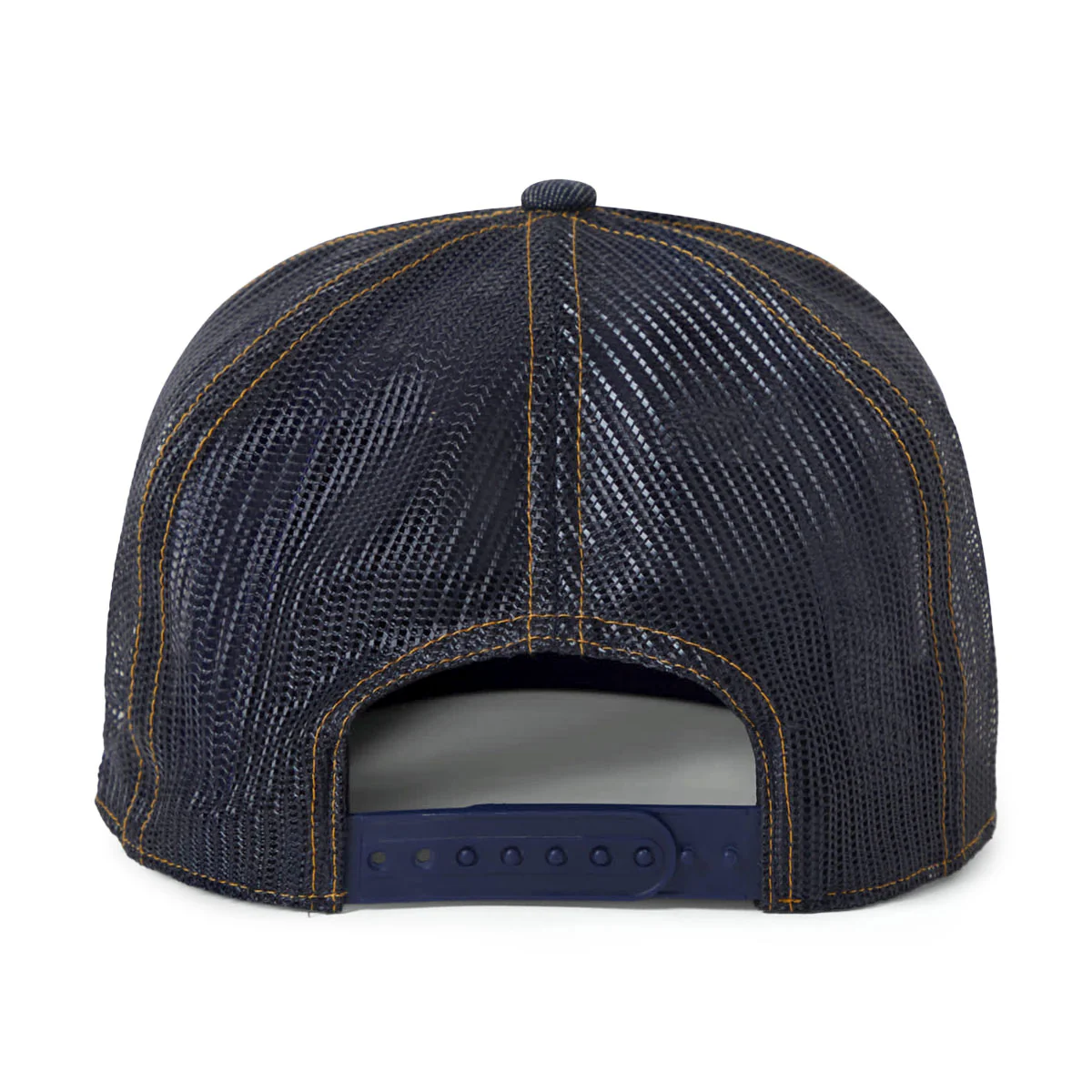 Brixton Chains Netplus HP Trucker Hat - Dark Denim/Navy - Image 2