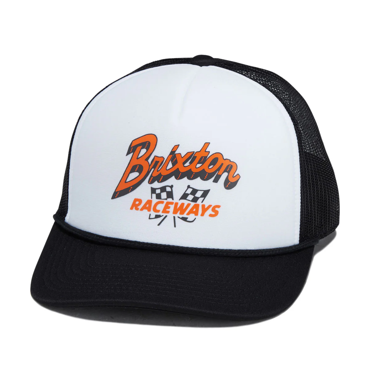 Brixton Clemont Trucker Hat - Black/White