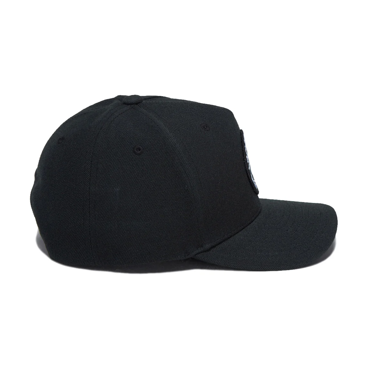 Brixton Crest C Mp Snapback Hat - Black - Image 3