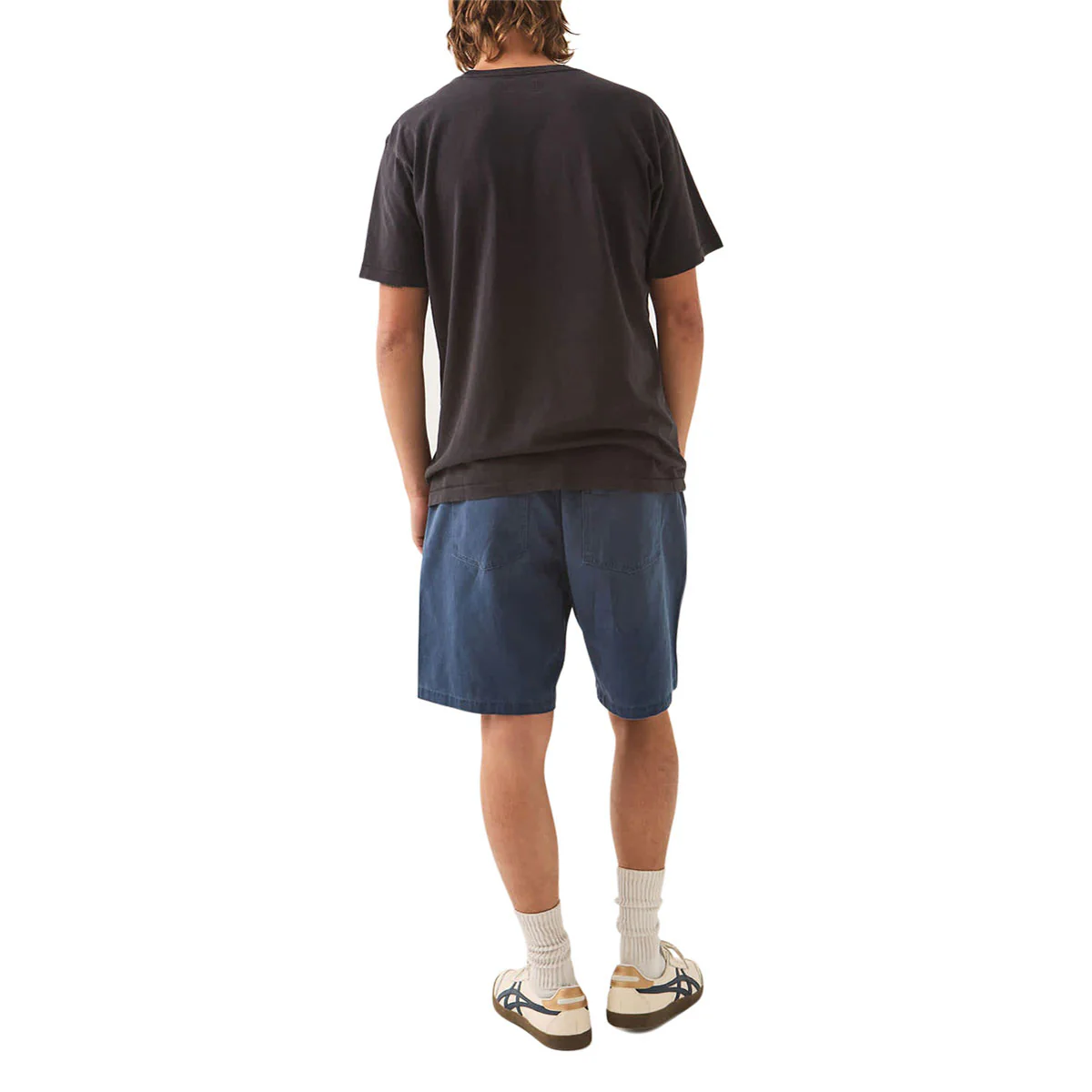 Brixton Everyday Vintage Wash Shorts - Washed Navy - Image 5