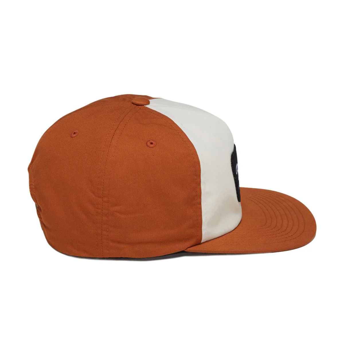 Brixton Grade Snapback Hat - Whitecap/Caramel - Image 4