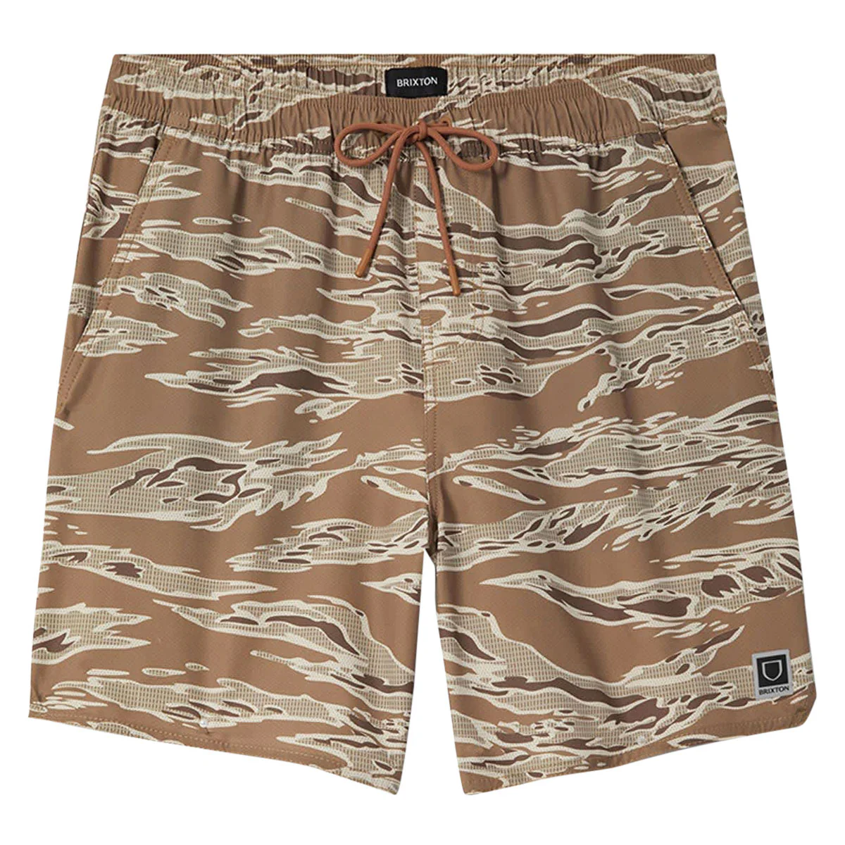 Brixton Journey Active Shorts - Desert Tiger Camo