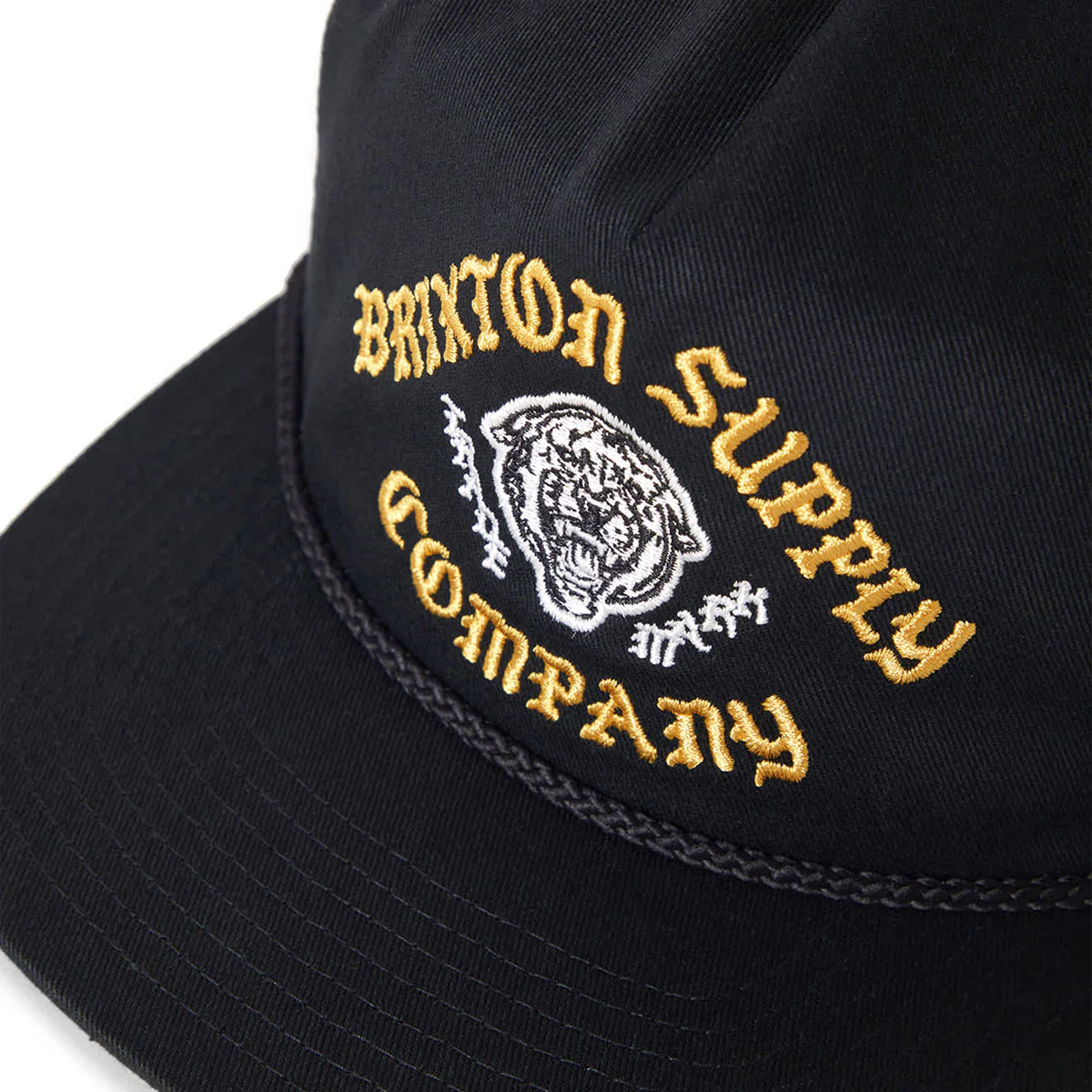 Brixton Morado Mp Snapback Hat - Black - Image 6