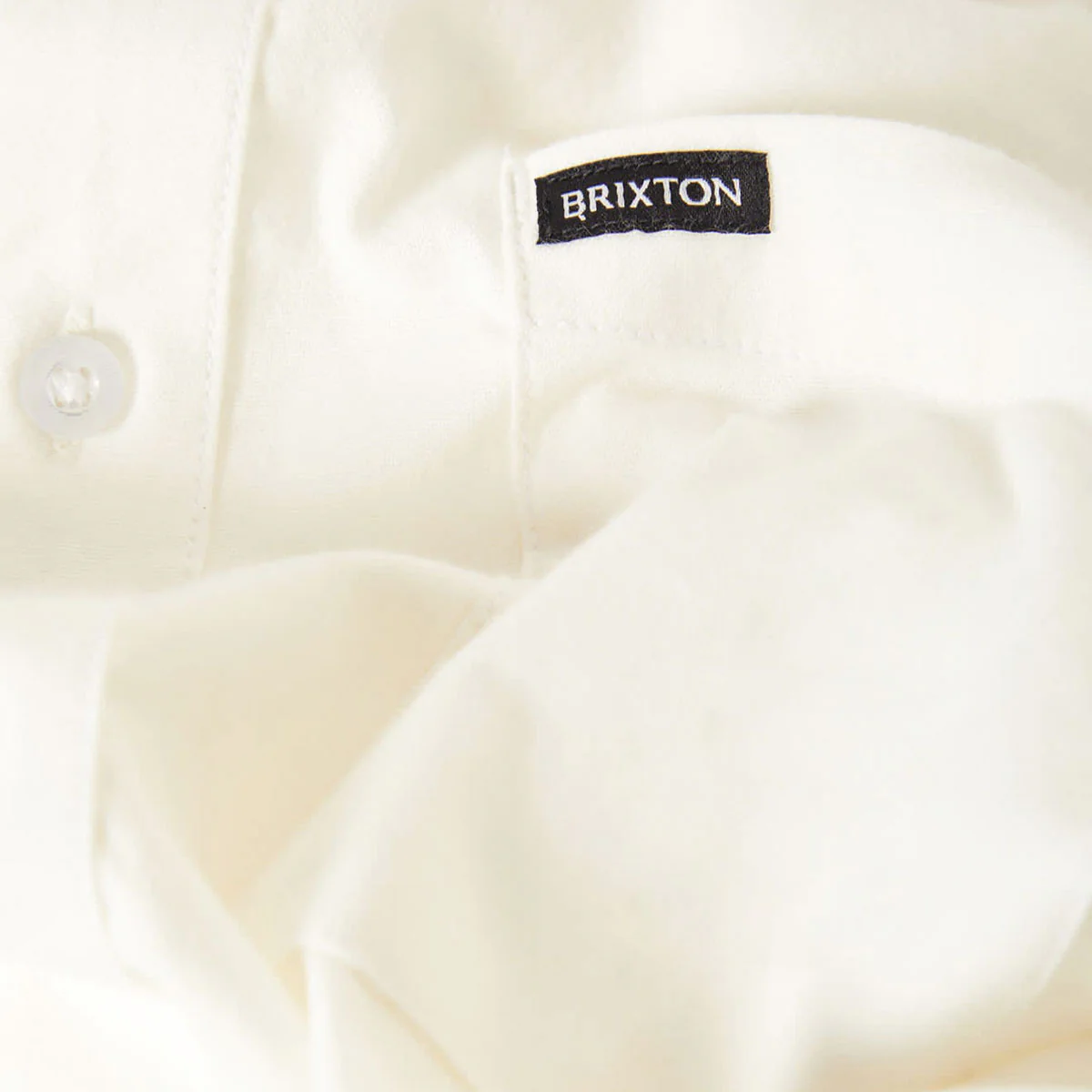 Brixton Sanford Oxford Shirt - Off White - Image 6