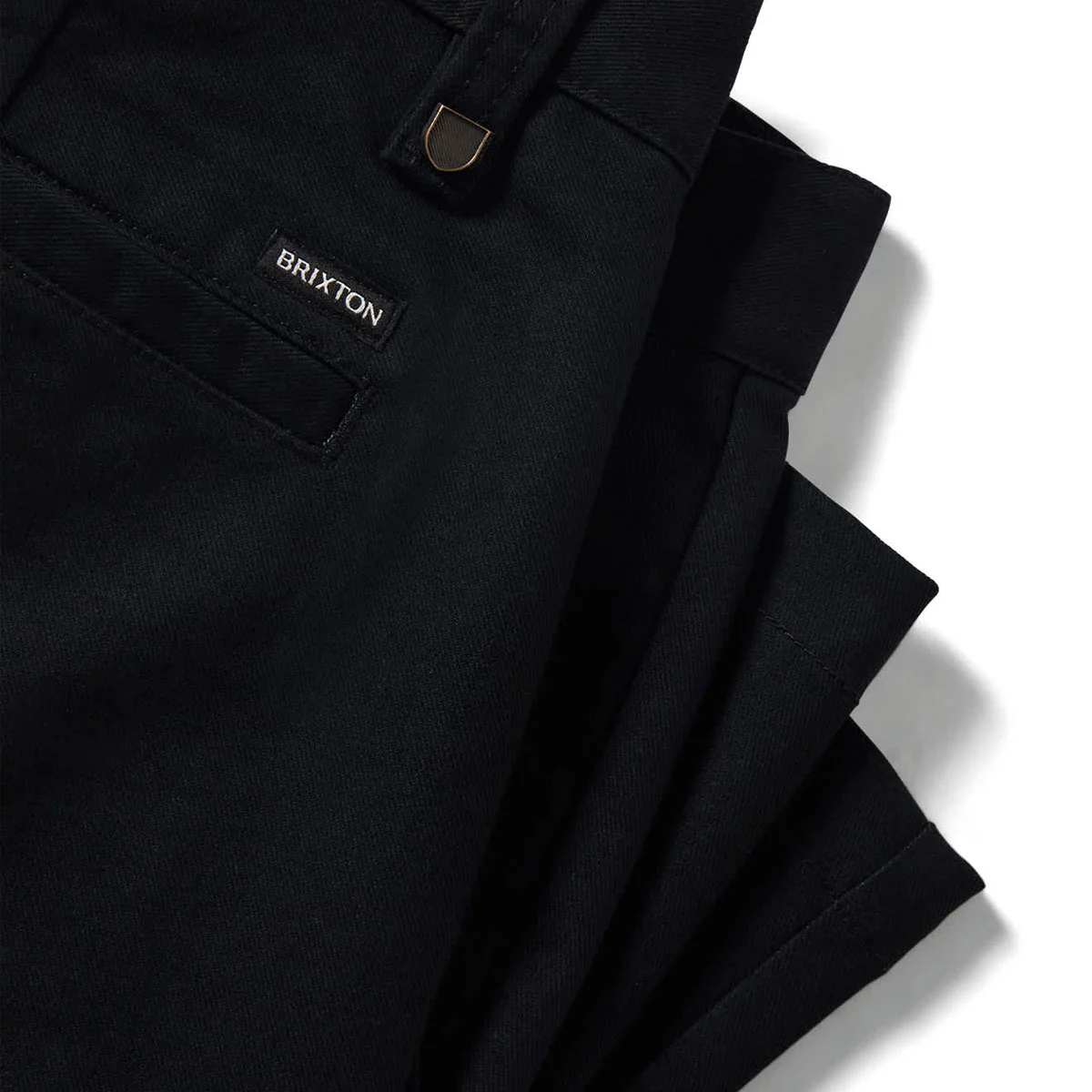 Brixton Santo Chino Shorts - Black - Image 6
