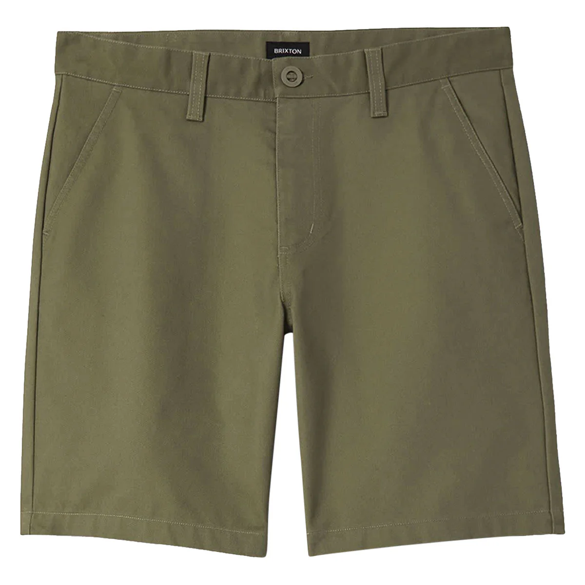 Brixton Santo Chino Shorts - Olive Surplus