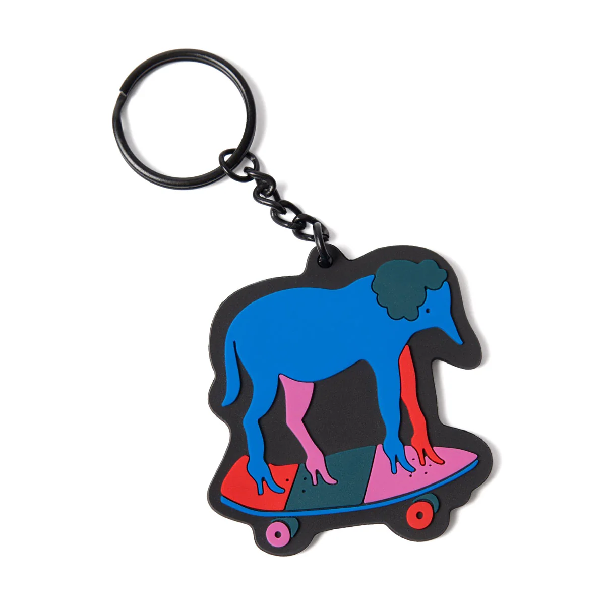 By Parra Jean Pierre Le Douche Keychain - Blue