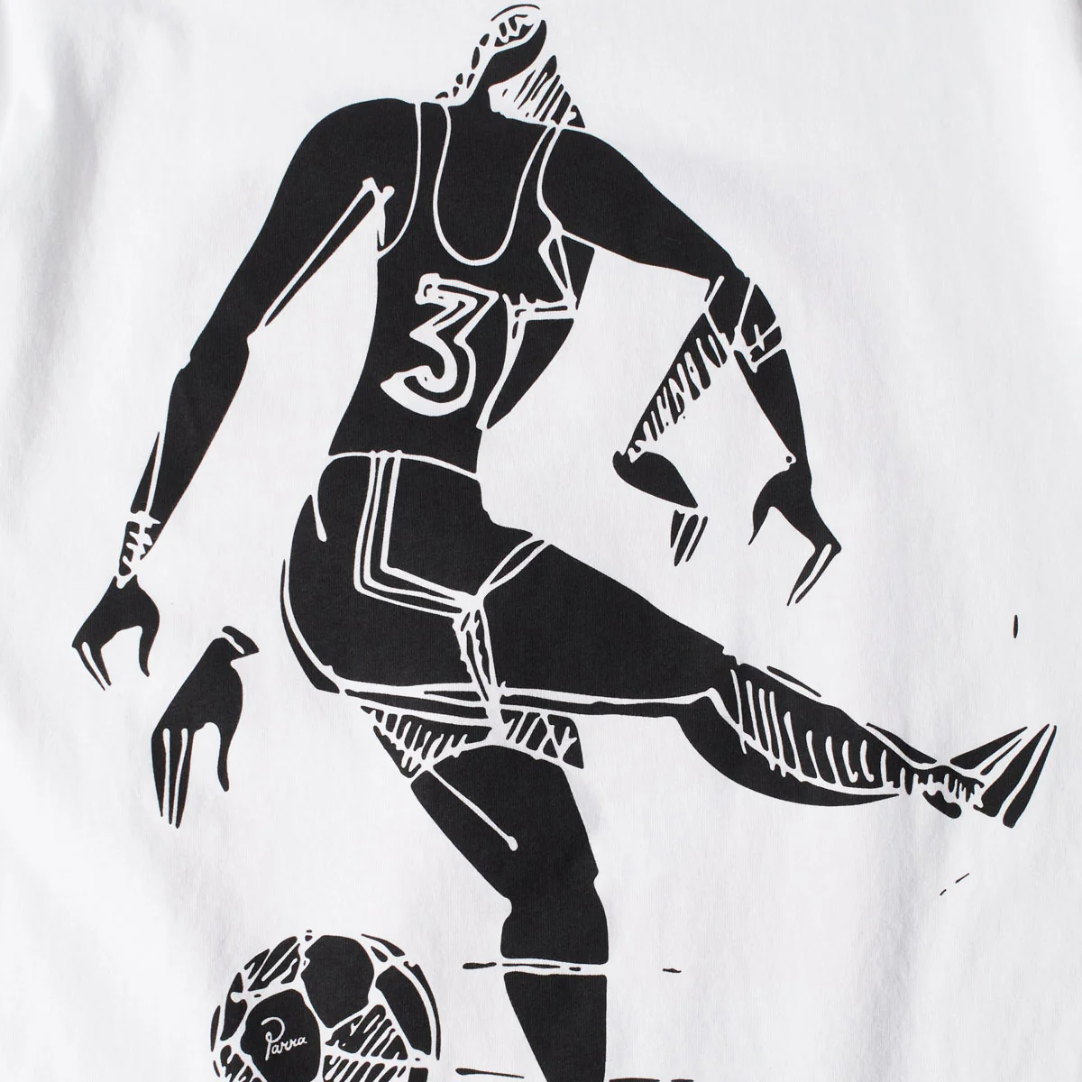 By Parra Kicked Around T-Shirt - White - Image 4