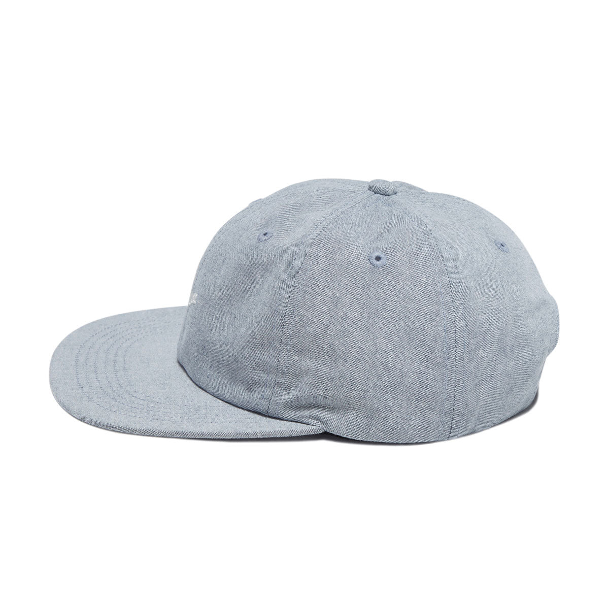 By Parra Signature 6 Panel Hat - Blue Chambrey - Image 4