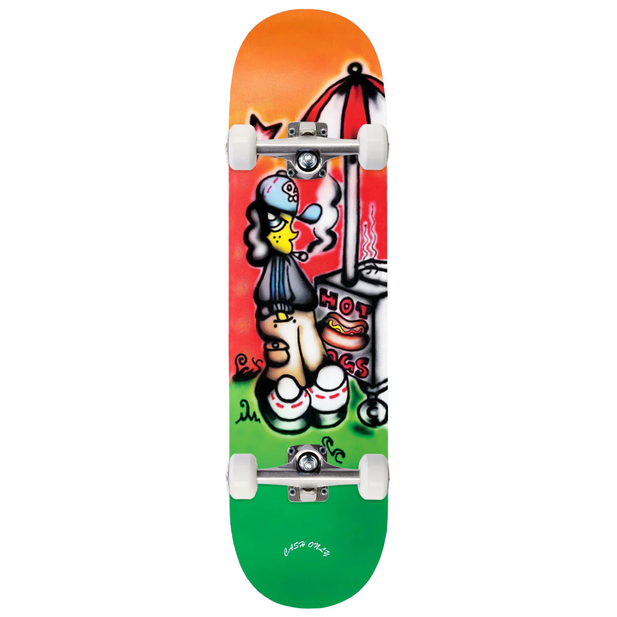 Cash Only Glizzy Skateboard Complete - 8.25"