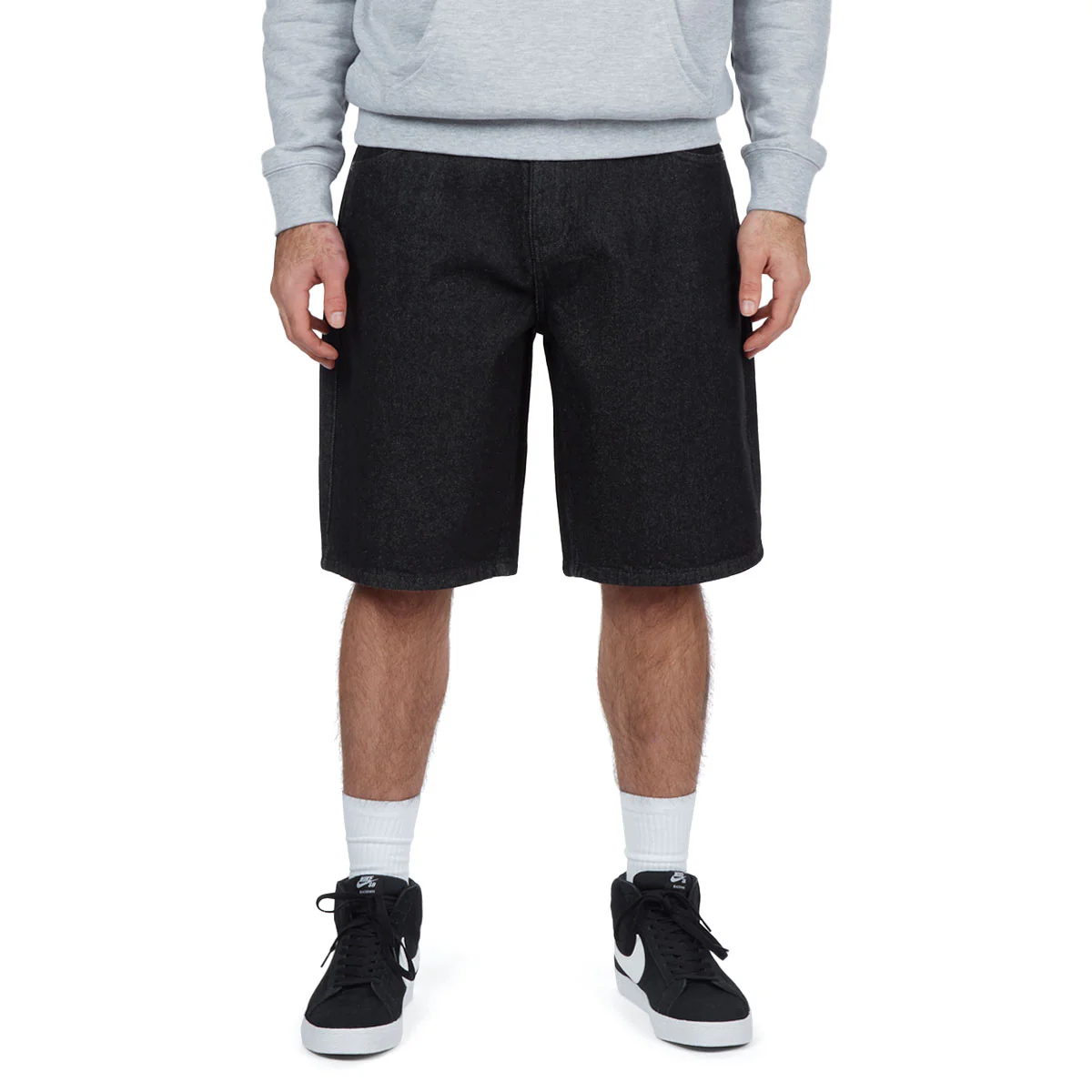 CCS 97 Star Denim Shorts - Old Black