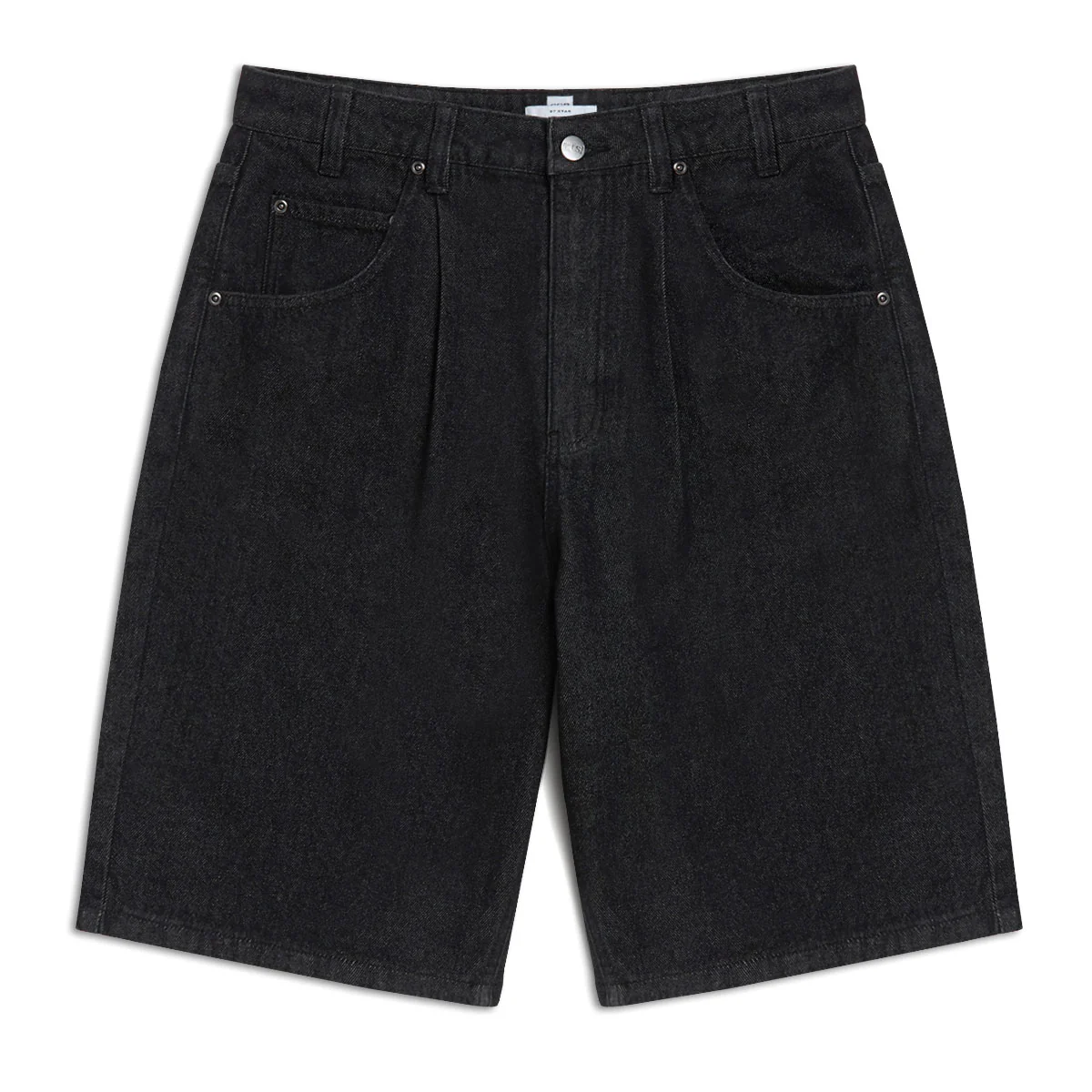 CCS 97 Star Denim Shorts - Old Black - Image 3