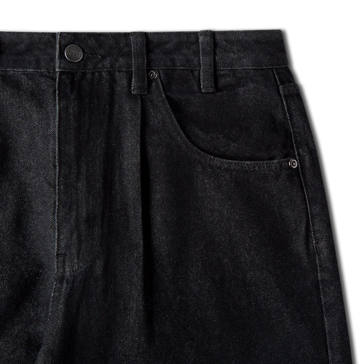 CCS 97 Star Denim Shorts - Old Black - Image 6