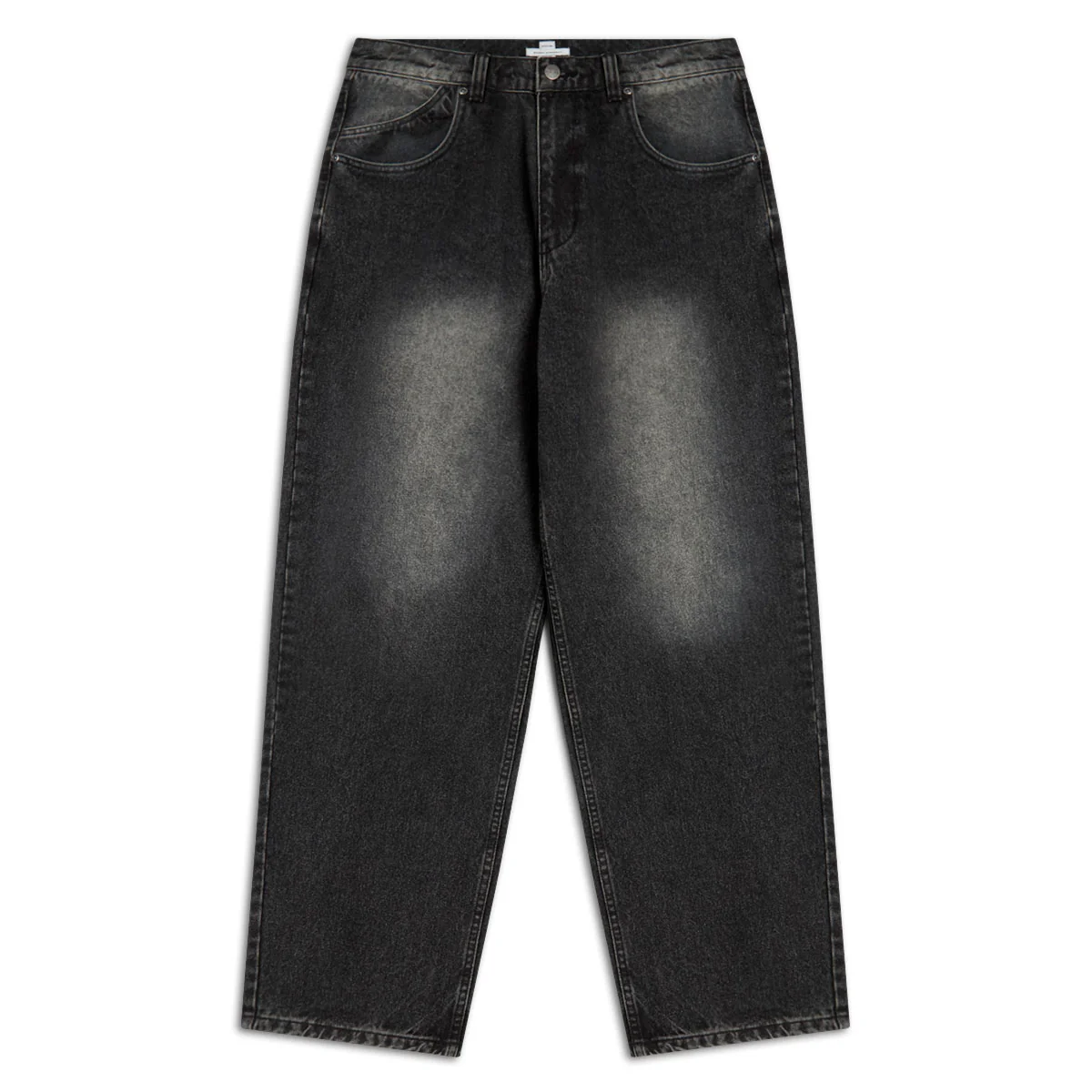CCS Baggy Straight Denim Jeans - Pavement Black - Image 3