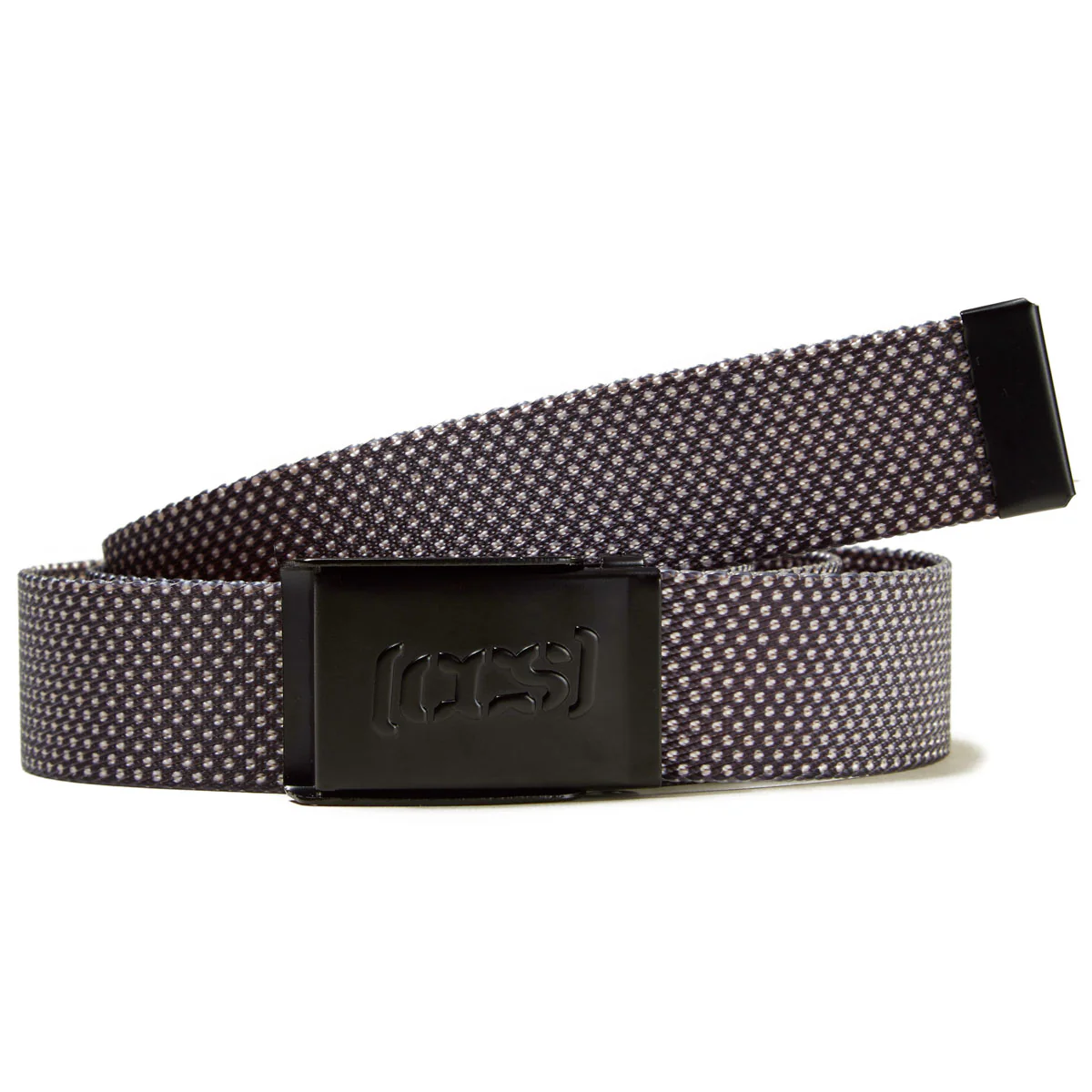 CCS Black Logo Buckle Belt - Polka Dot
