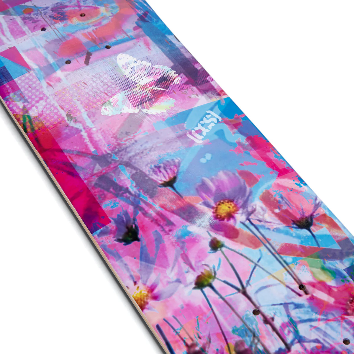 CCS Blooming Streets Mini Skateboard Complete - Pink - Image 5