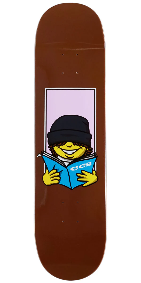 CCS Catalog Kid Skateboard Deck - Brown - 8.125"