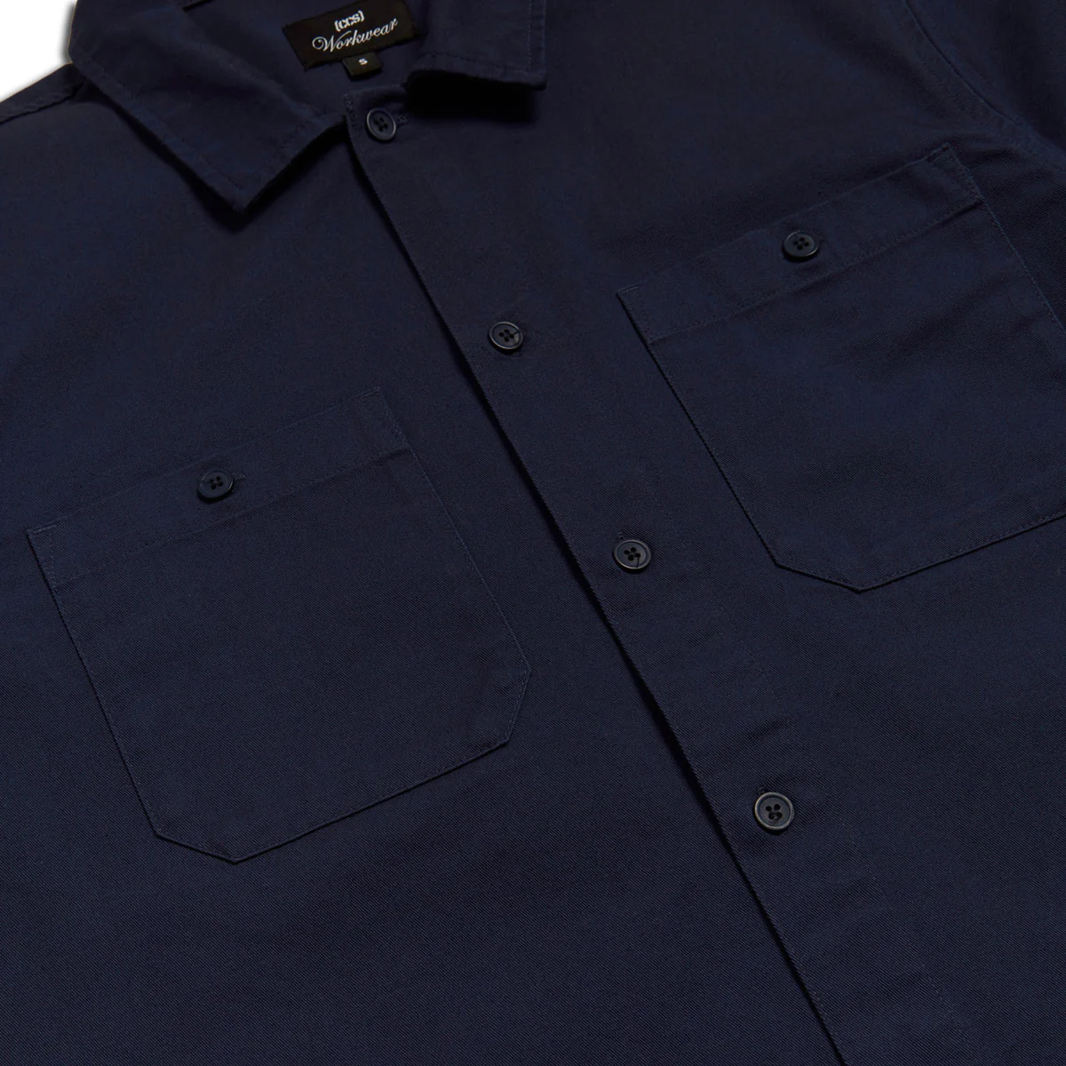 CCS Heavy Cotton Work Shirt - Navy - Image 7