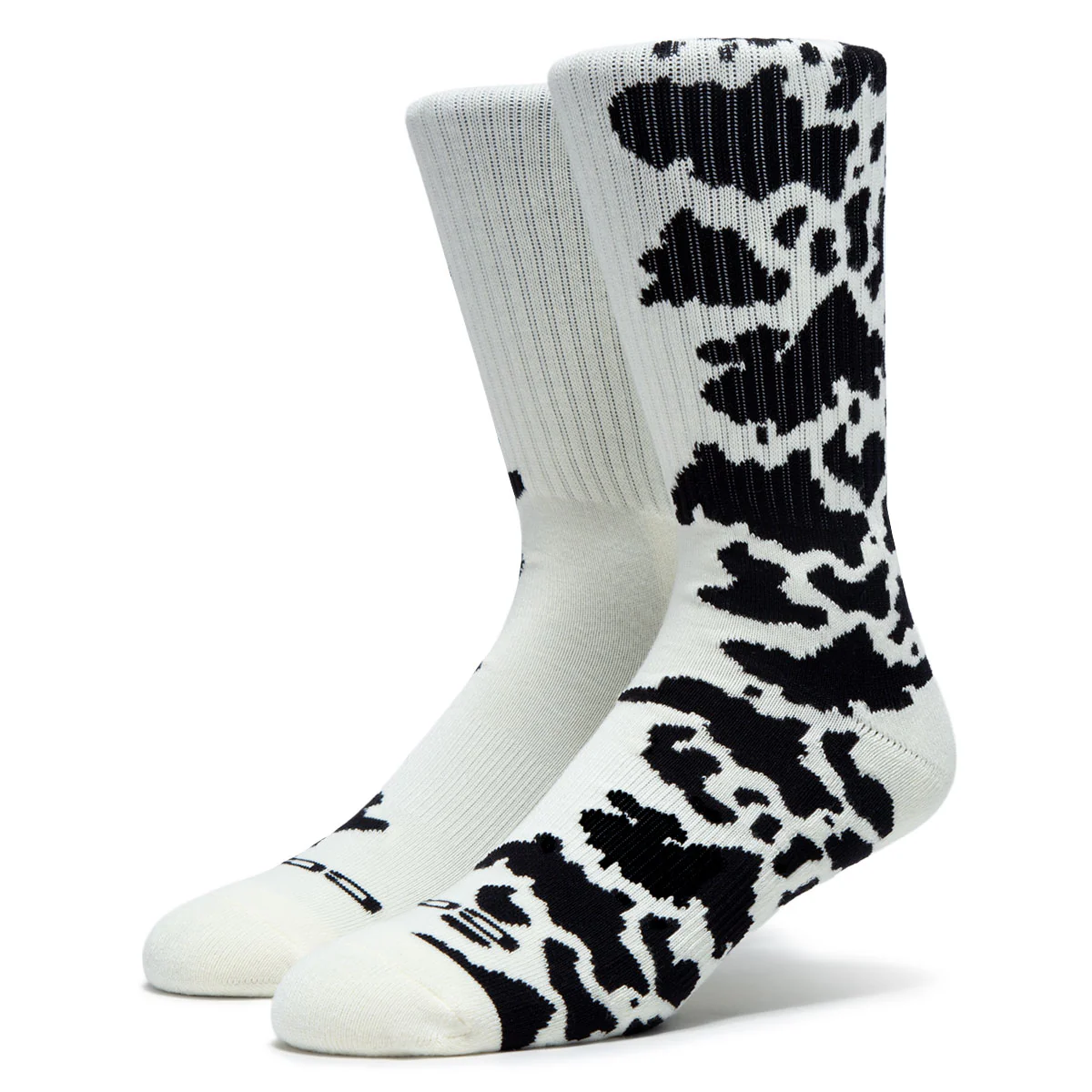 CCS Cow Socks - White/Black