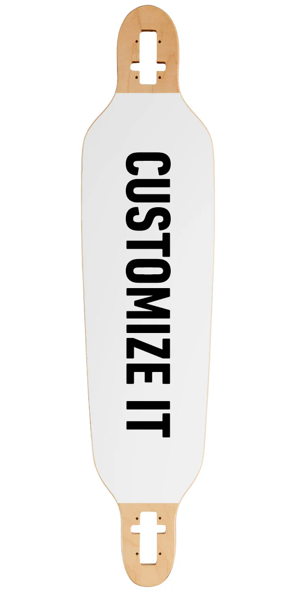 CCS Custom Drop-Thru Longboard Deck