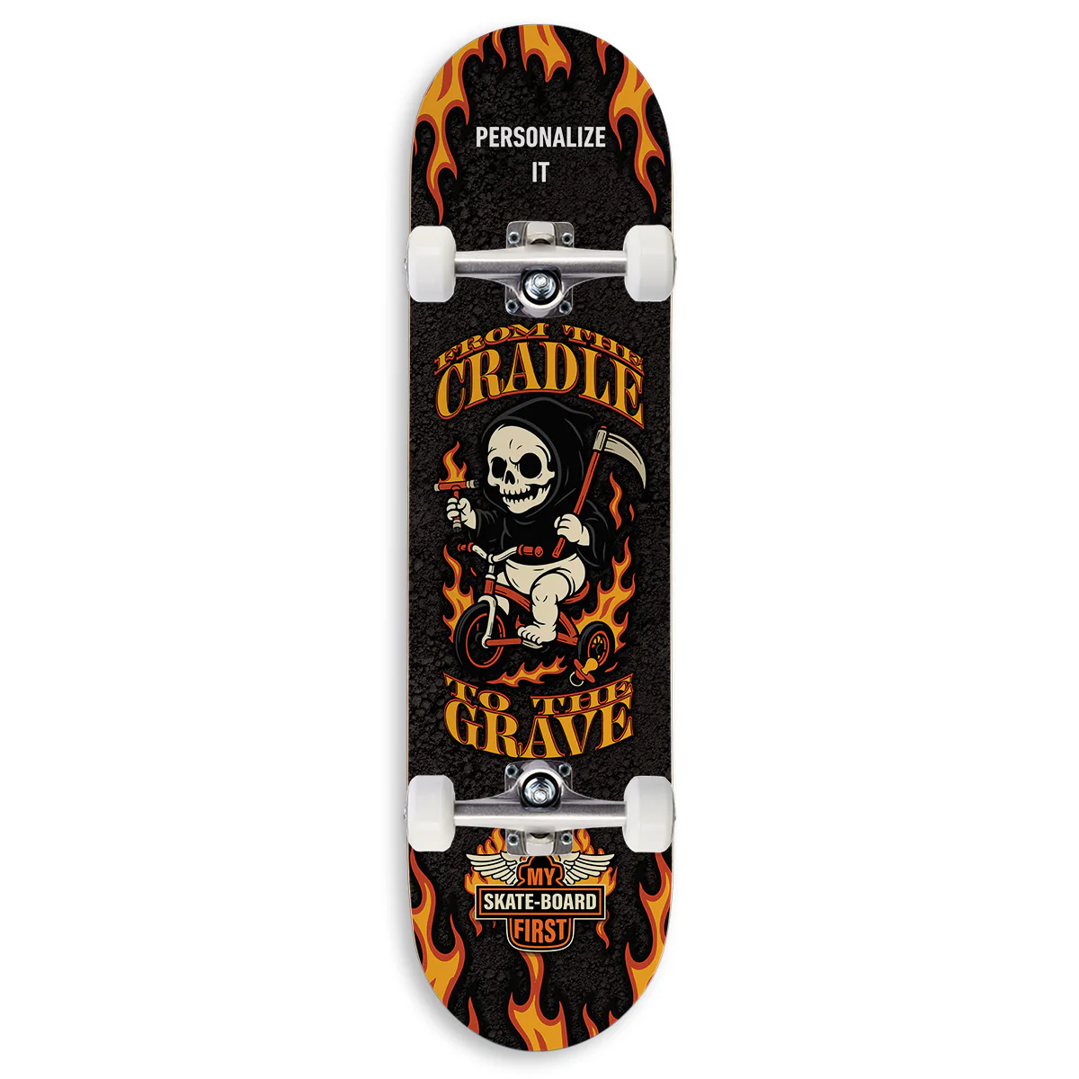 CCS Customs Birthday Skateboard Complete - Cradle 2 Grave