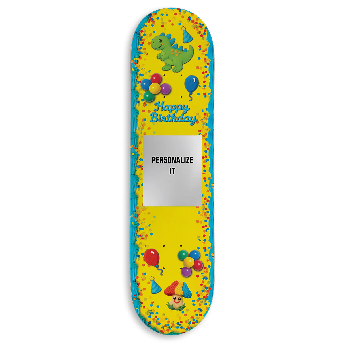 CCS Customs Birthday Skateboard Deck - Cake