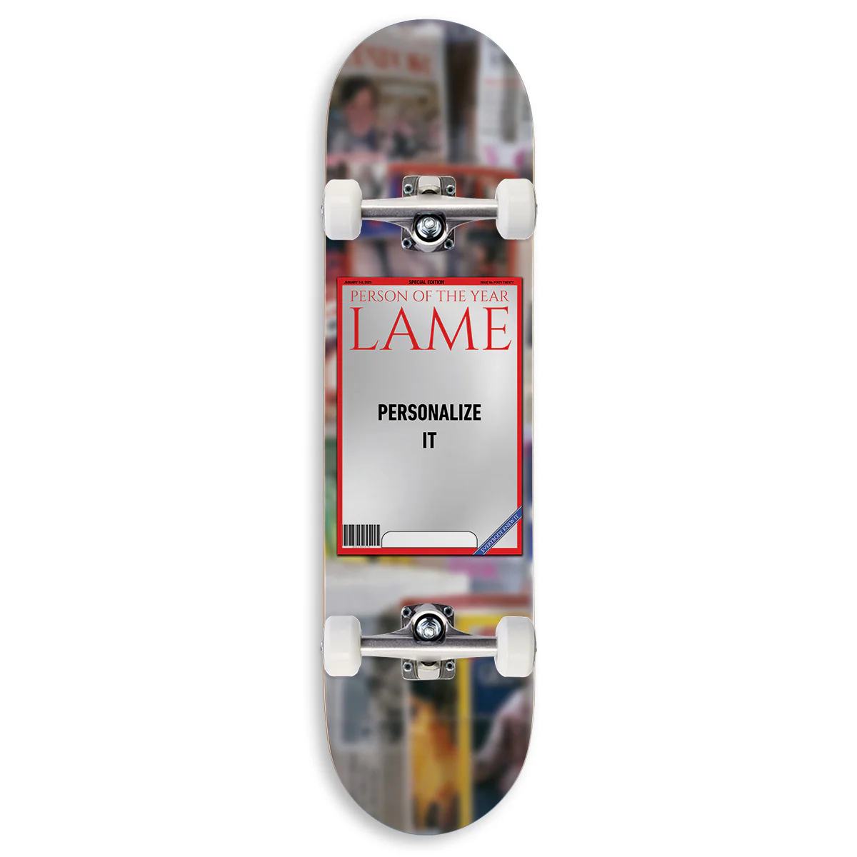 CCS Customs Photo Moments Skateboard Complete - Person Of The Year - 7.75"