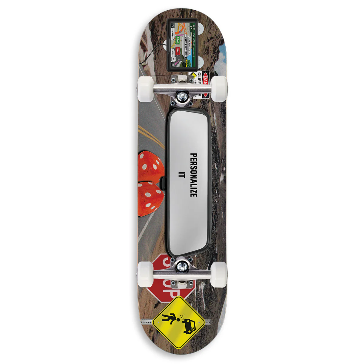 CCS Customs Photo Moments Skateboard Complete - Road Trip - 8.50"