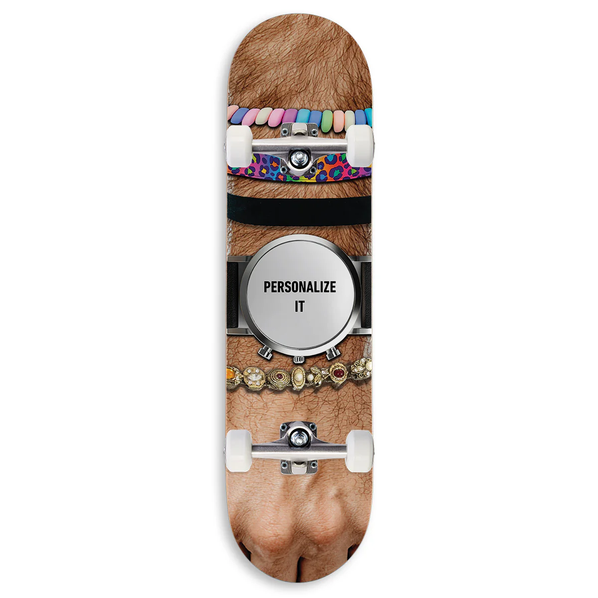 CCS Customs Photo Moments Skateboard Complete - Watch Hand
