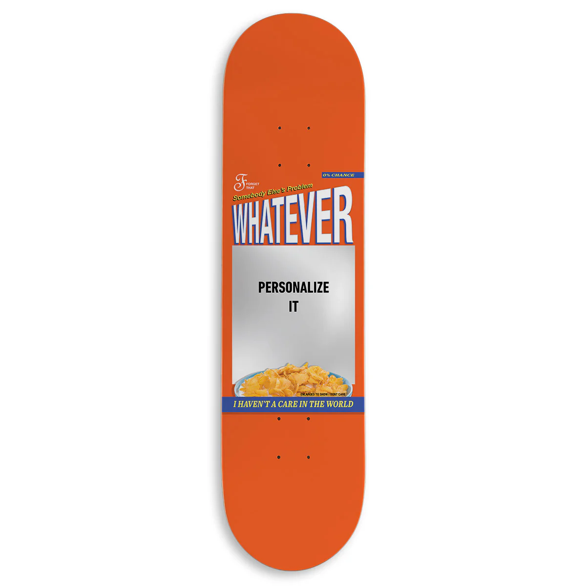 CCS Customs Photo Moments Skateboard Deck - Cereal