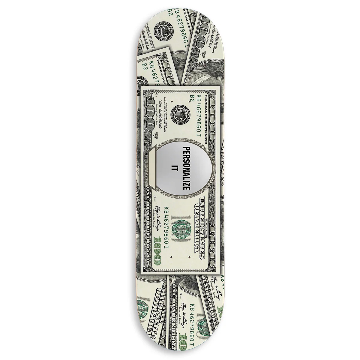CCS Customs Photo Moments Skateboard Deck - Dollar - 8.25"