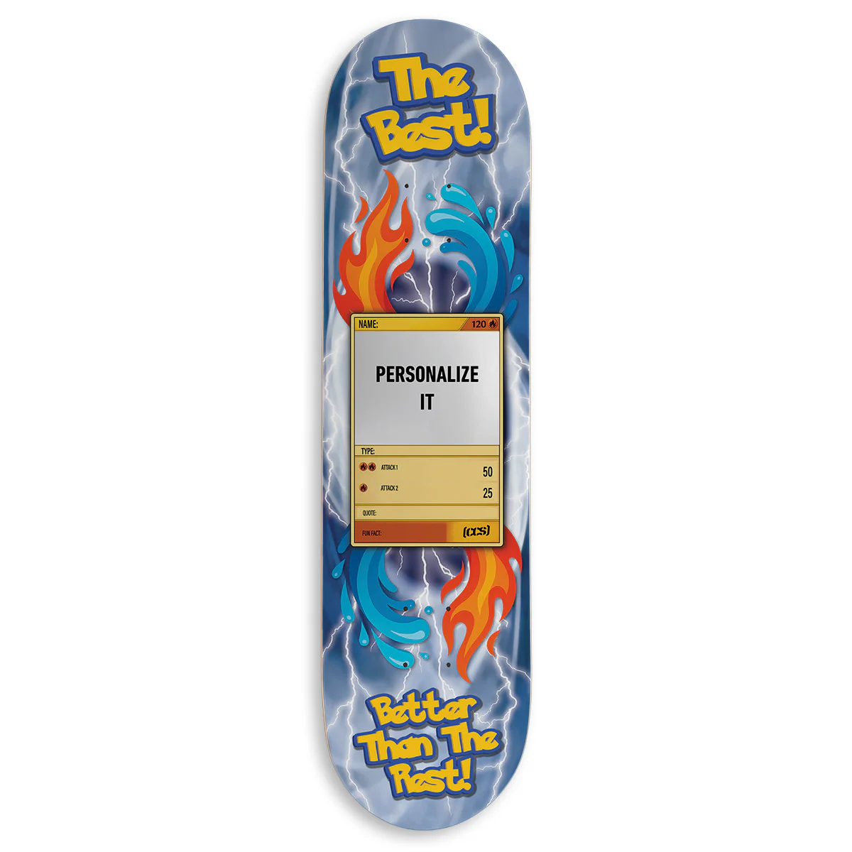 CCS Customs Photo Moments Skateboard Deck - Trading Card Game - 7.75"