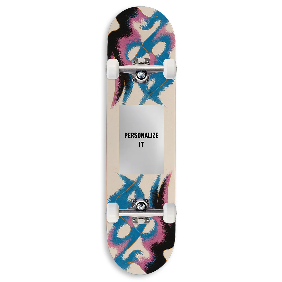 CCS Customs Together Skateboard Complete - Abstract Figures - 8.00"