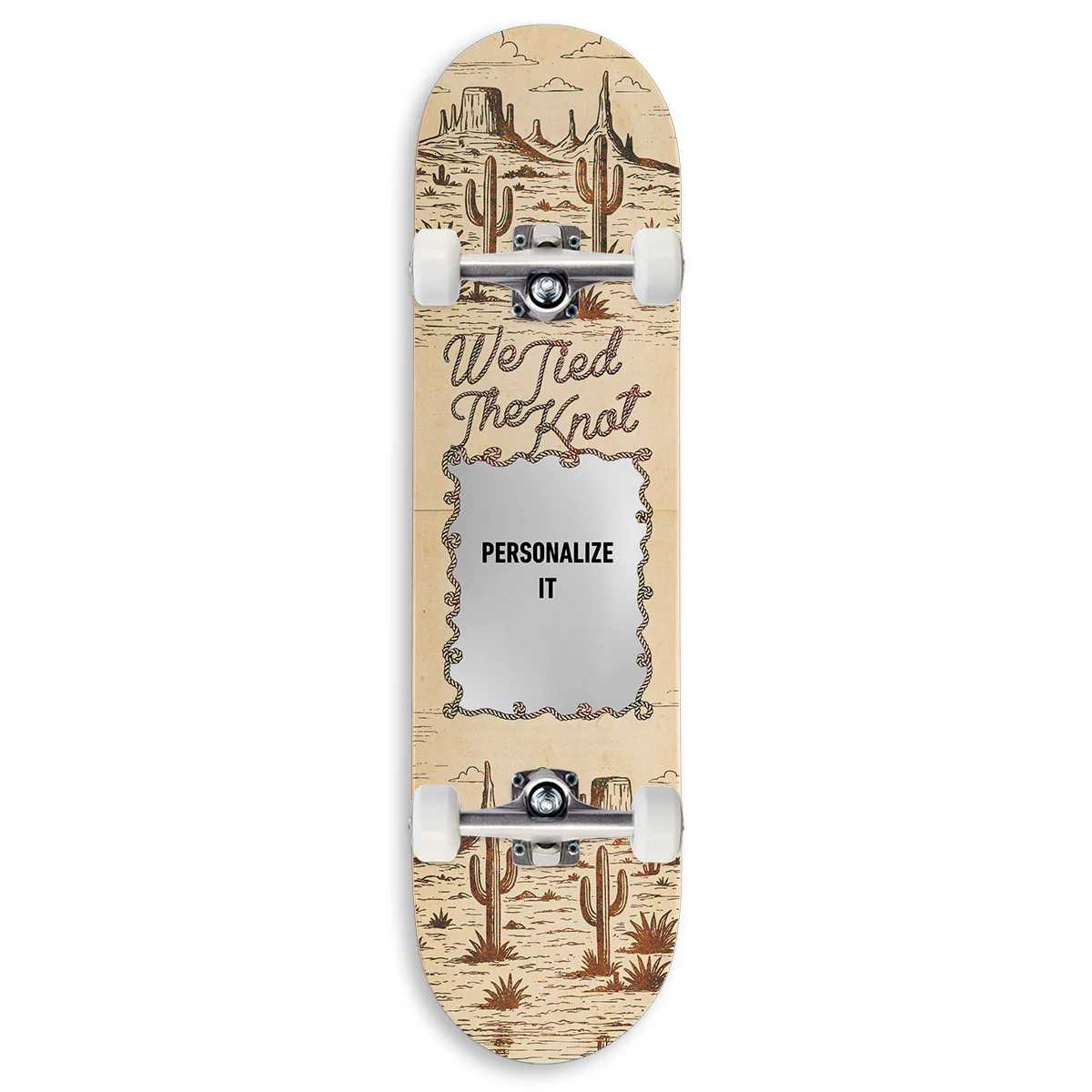 CCS Customs Together Skateboard Complete - We Tied The Knot - 8.25"