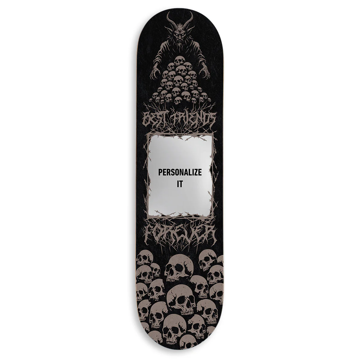 CCS Customs Together Skateboard Deck - Bff Heavy Metal
